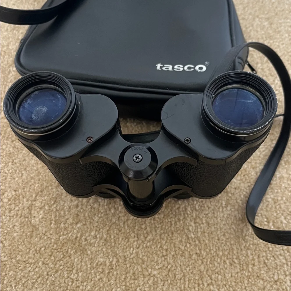 Tasco Black Binoculars with Carrying Case